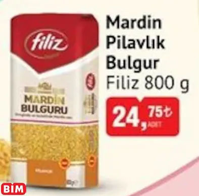 FİLİZ  MARDİN PİLAVLIK BULGUR